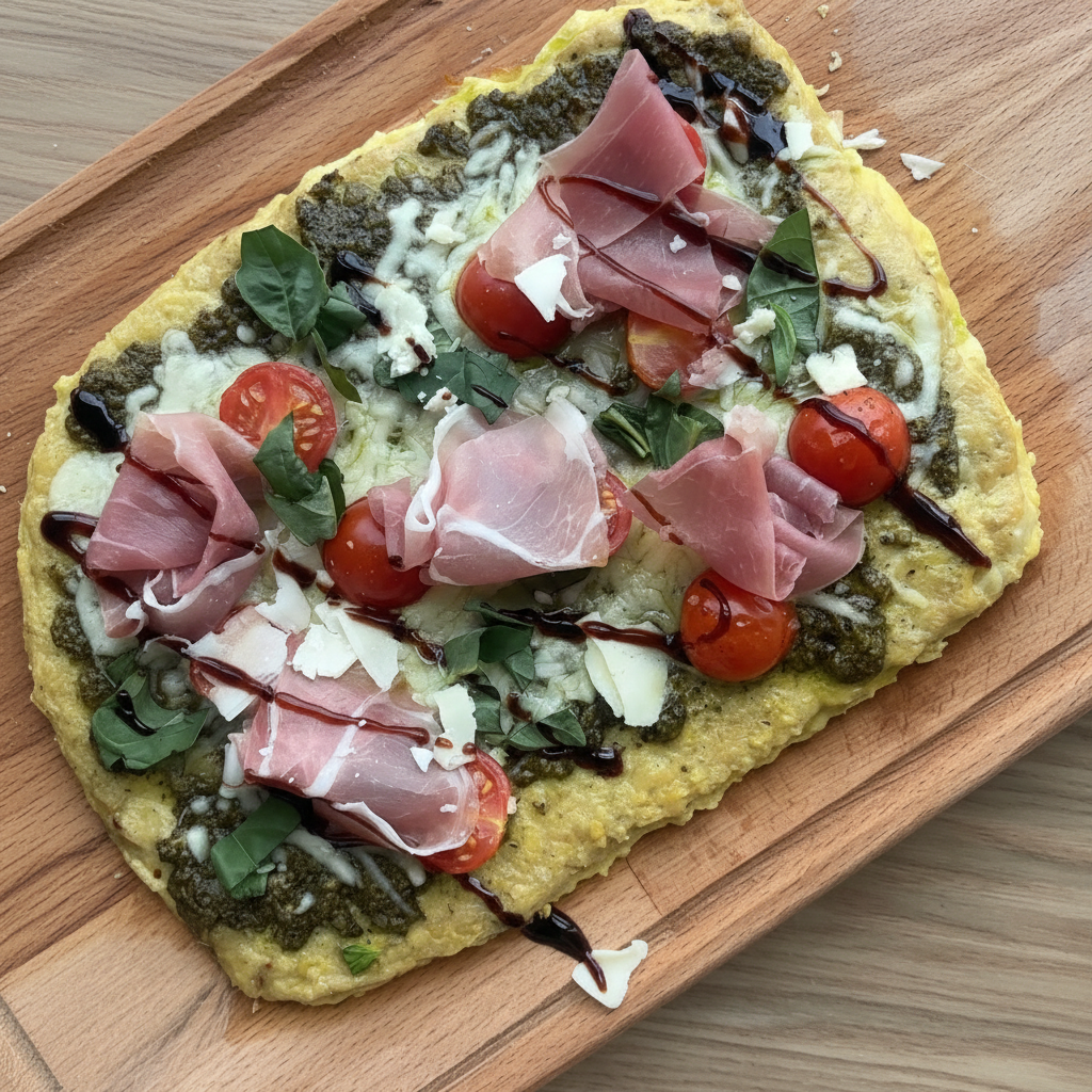 Square cropped flatbread image